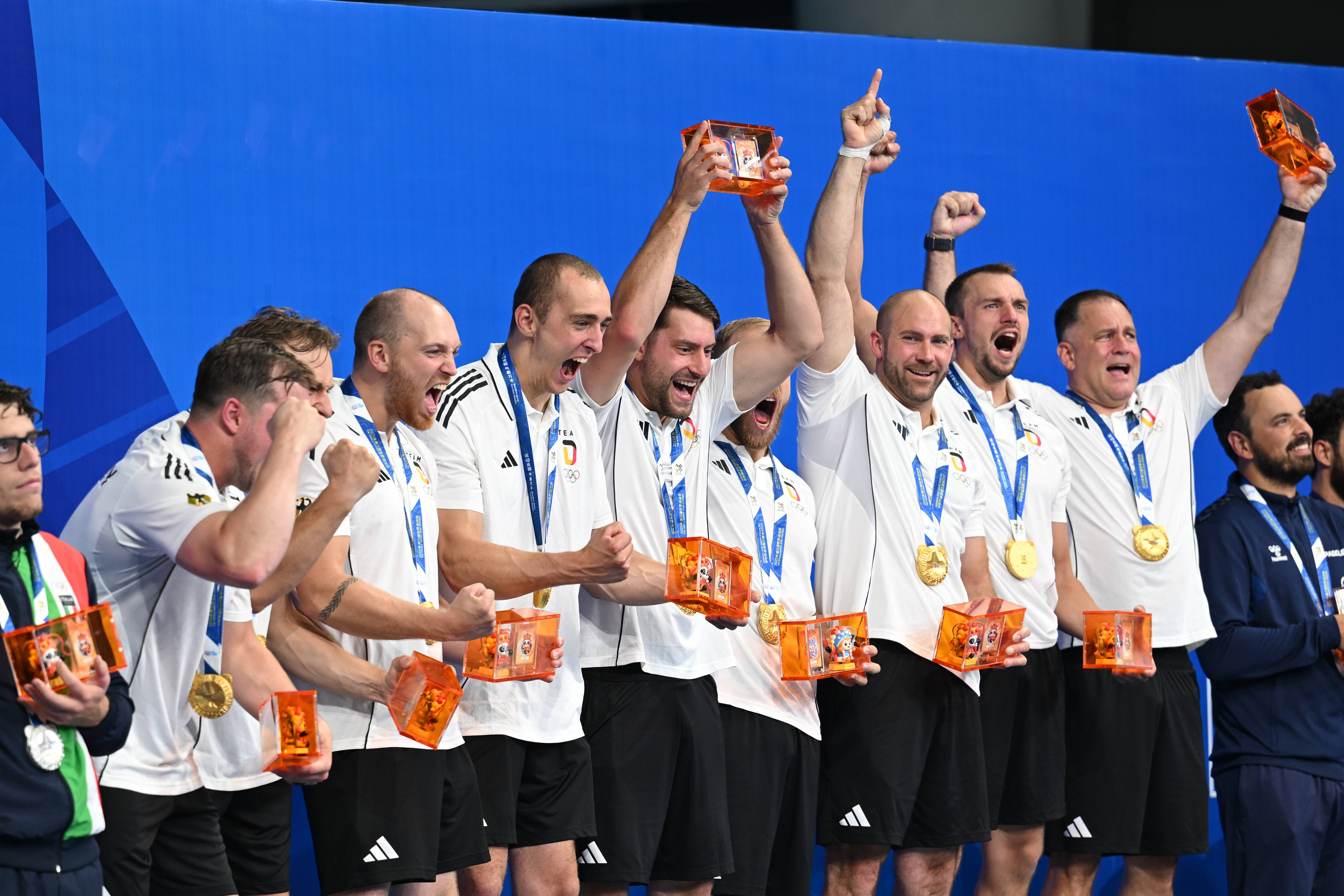 （成都世运会）皮艇球——男子决赛：德国队夺冠