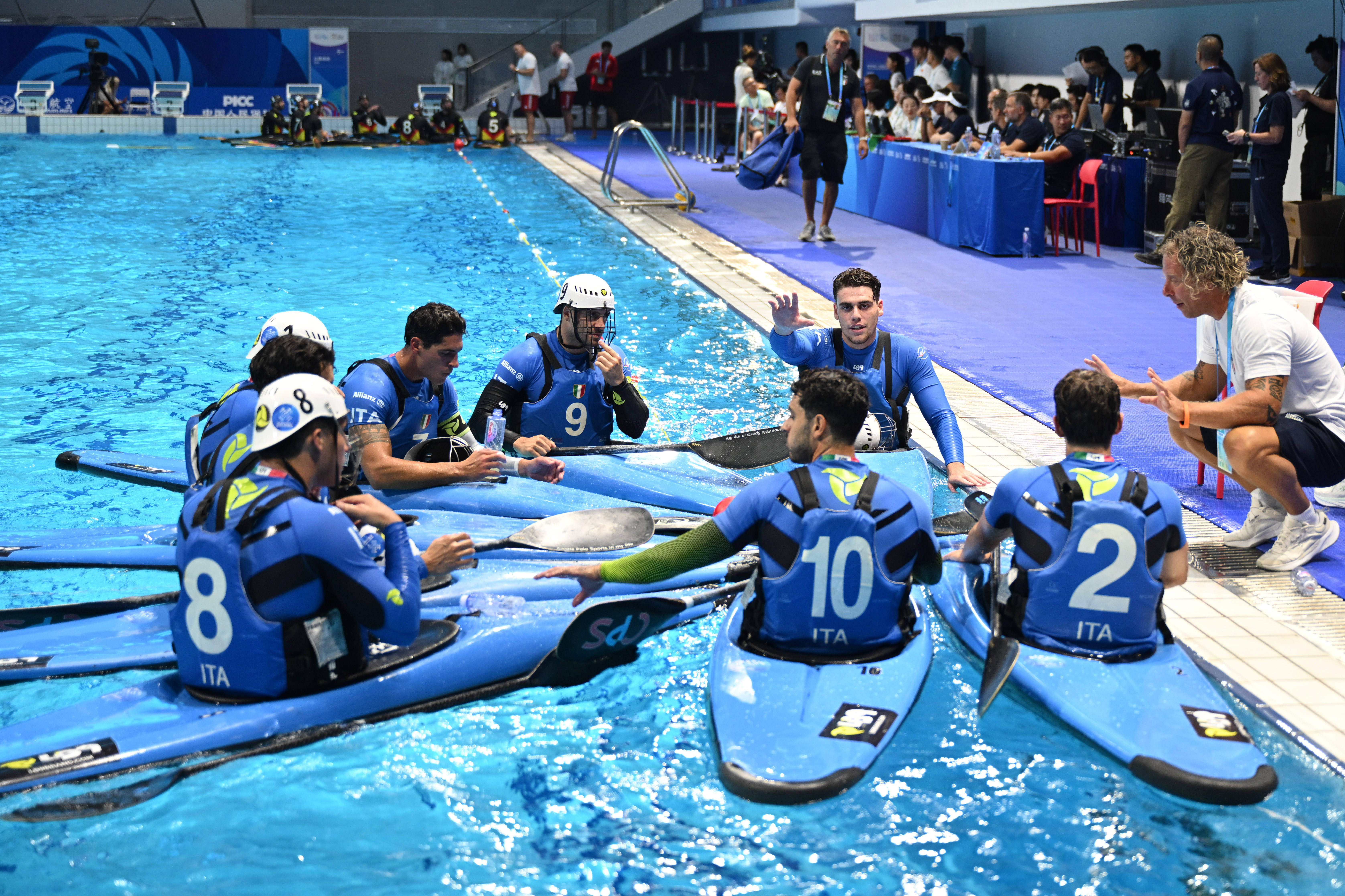 （成都世运会）皮艇球——男子决赛：德国队夺冠