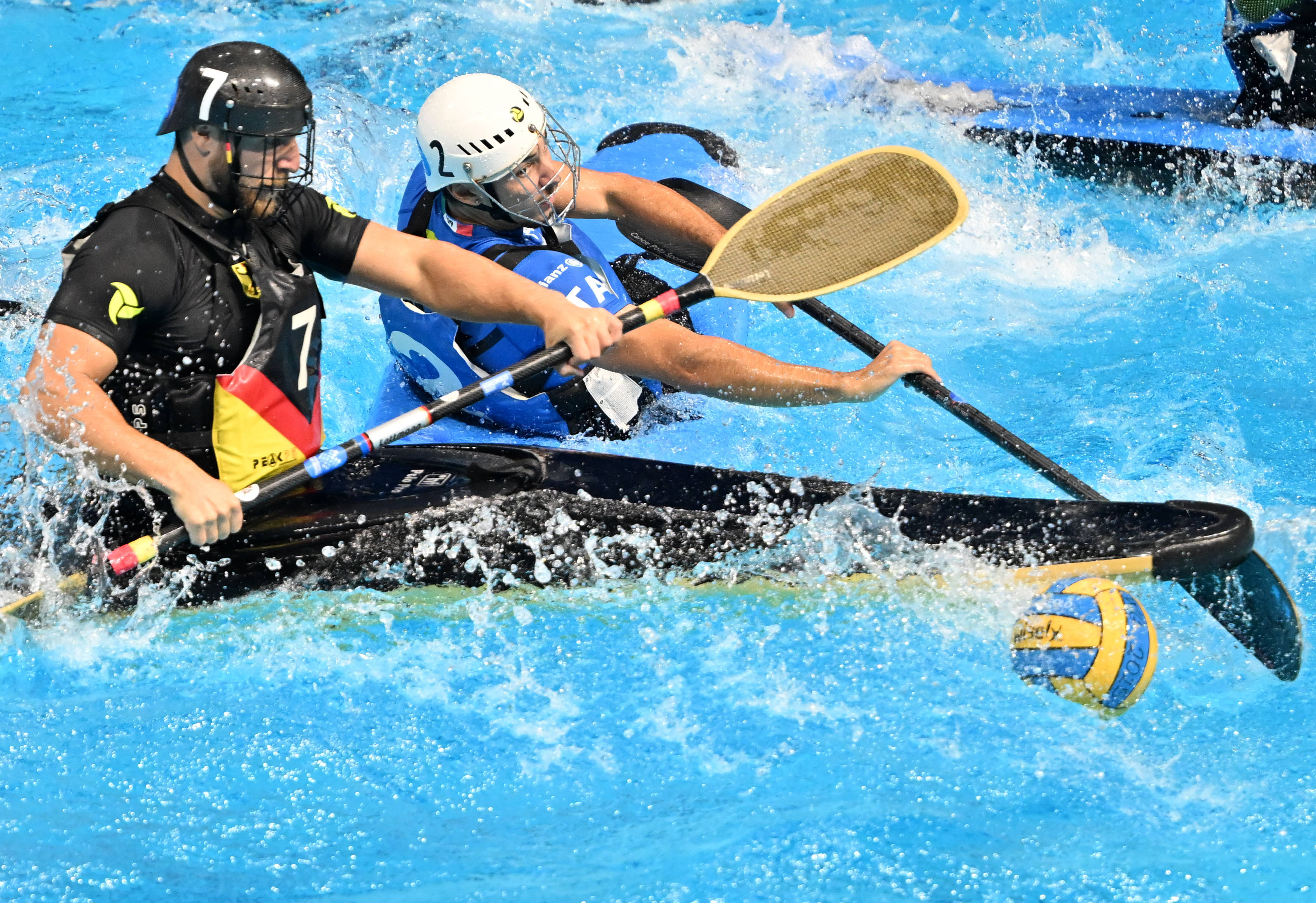 （成都世运会）皮艇球——男子决赛：德国队夺冠