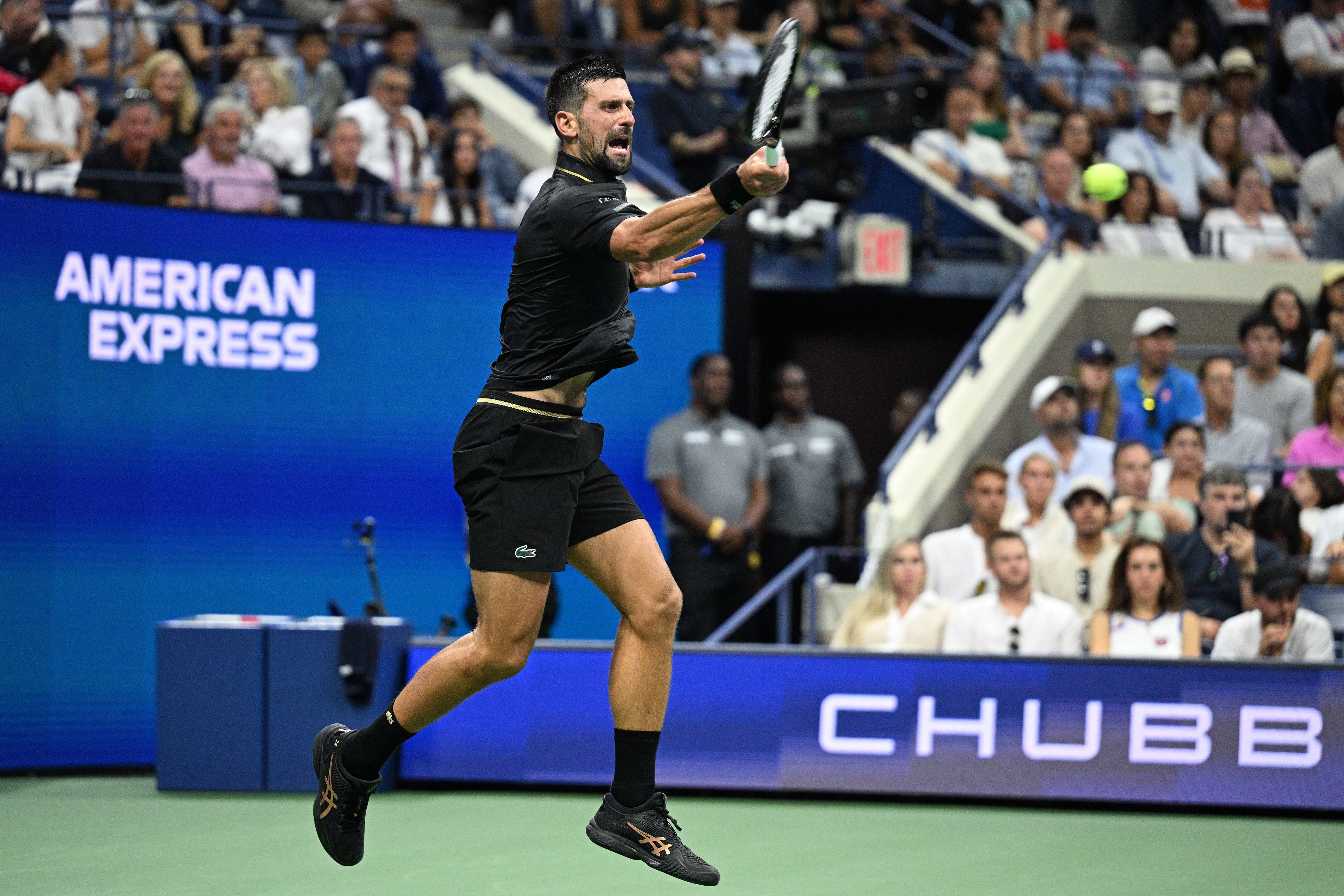 （体育）网球——美网：焦科维奇首轮晋级