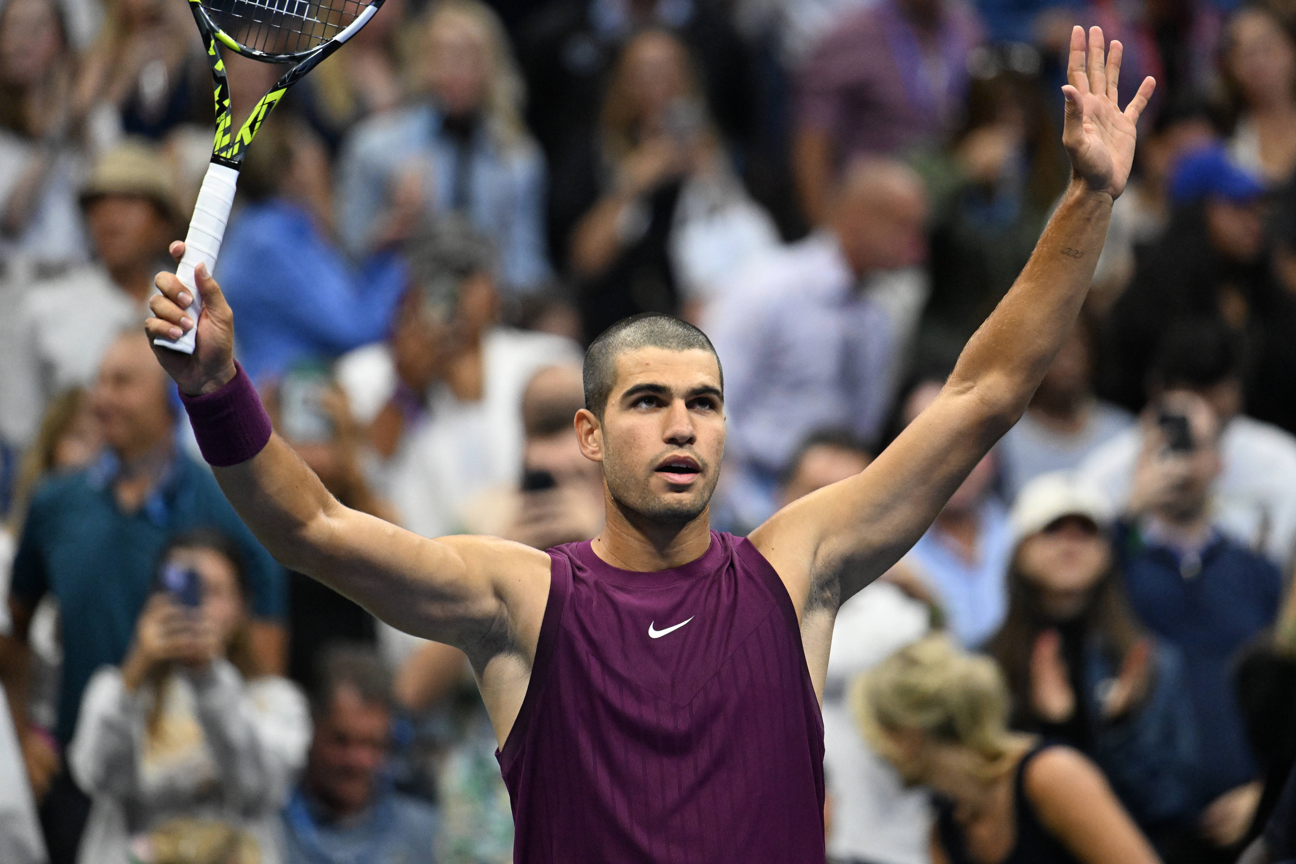 （体育）网球——美网：阿尔卡拉斯晋级