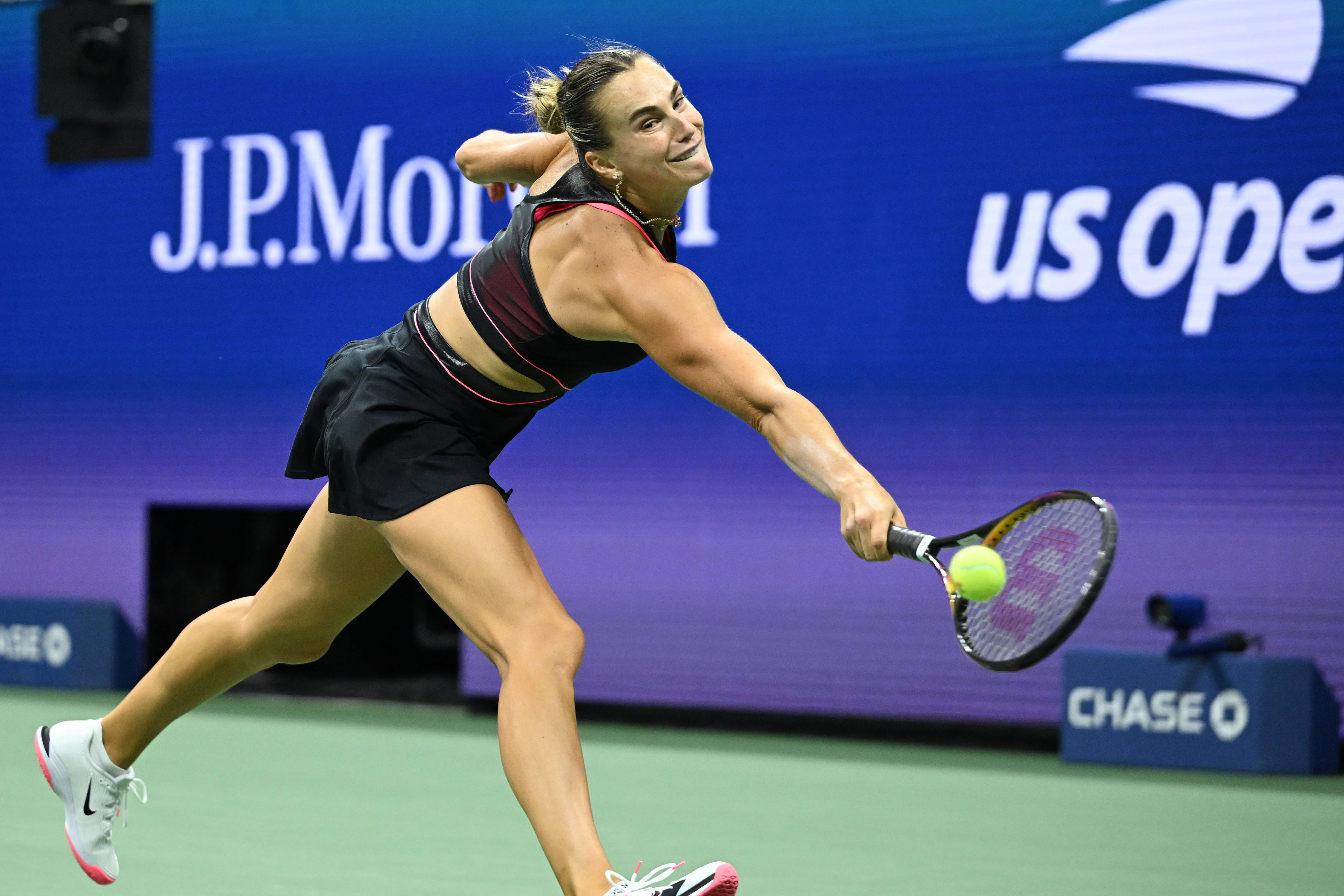 （体育）网球——美网：萨巴伦卡晋级