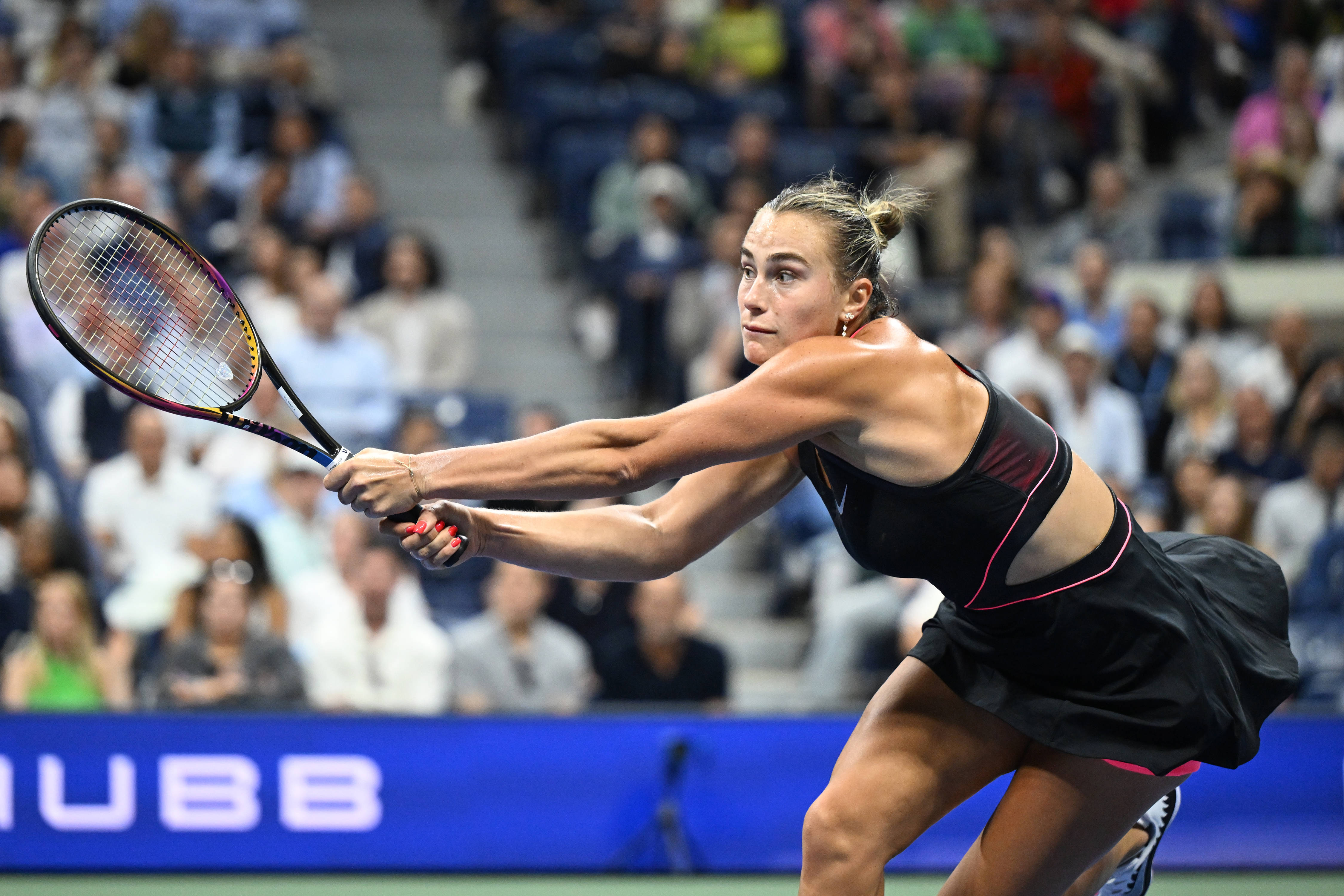 （体育）网球——美网：萨巴伦卡晋级