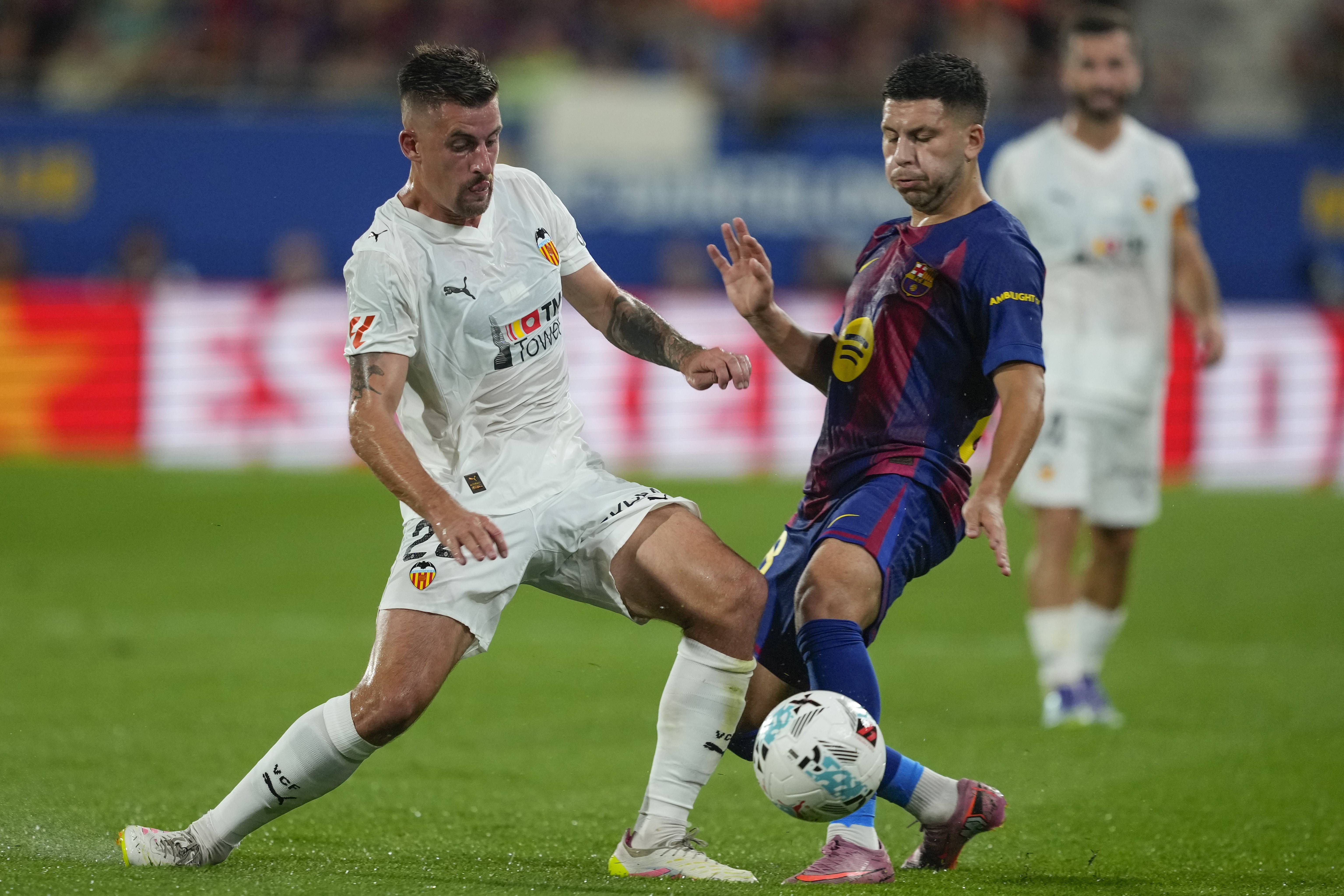 （外代二线）足球——西甲联赛：巴萨胜巴伦西亚